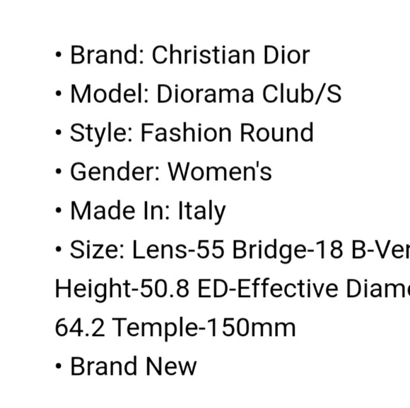 Dior Sunglasses - Picture 8 of 8